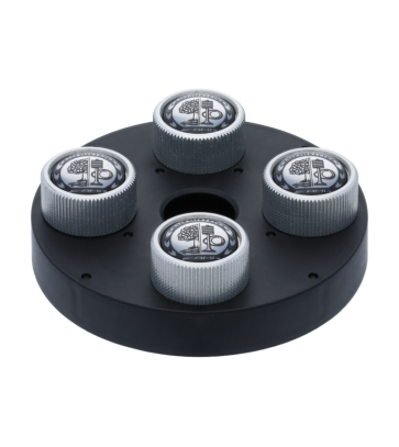 Lot De 4 Capuchons De Valve De Pneu Lumineux à La Tombée De