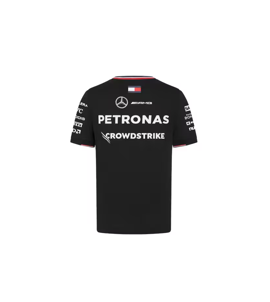 Tee-shirt Femme Mercedes AMG F1 Team 2024 - Couleur Blanc, Marque SpeedGear, Neuf