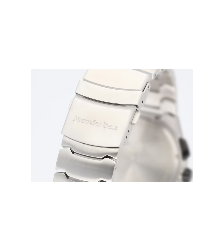 Montre Mercedes-Benz Homme Quartz - Cadran Noir, Bracelet 2 Pièces, étanche 50m, Modèle 2007